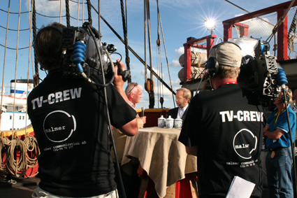 Livesändning frÂn Ostindiefararen.